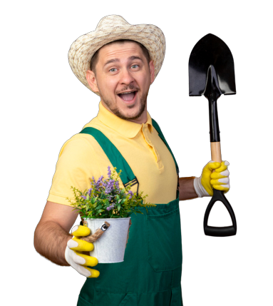 smilling gardener